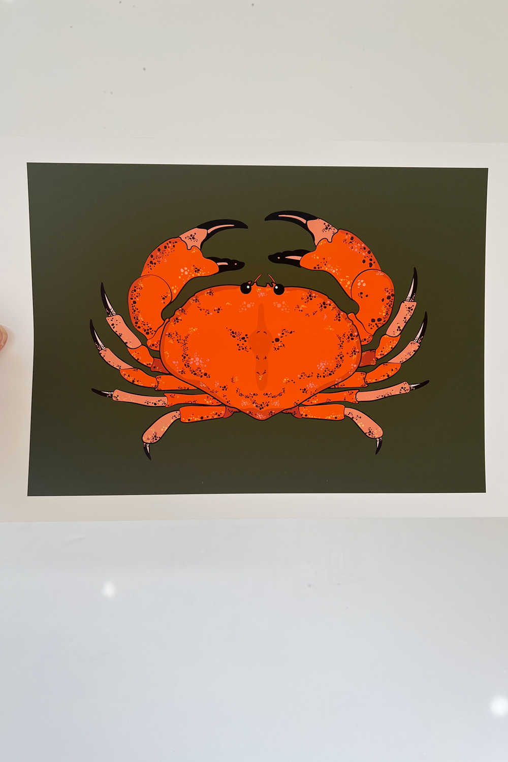 A4 Green Crab