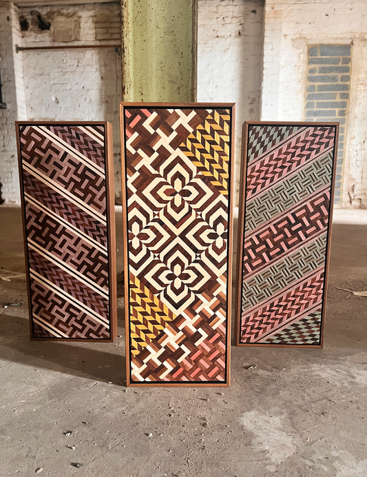 Quilt No.16 Rose Parquet