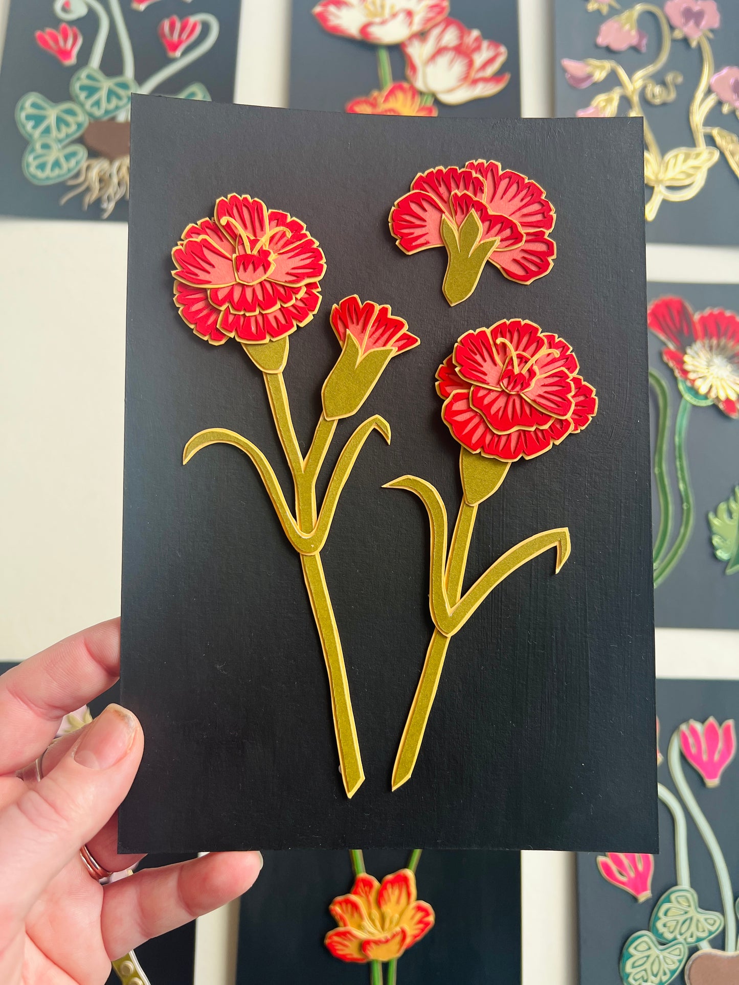 Red Carnations
