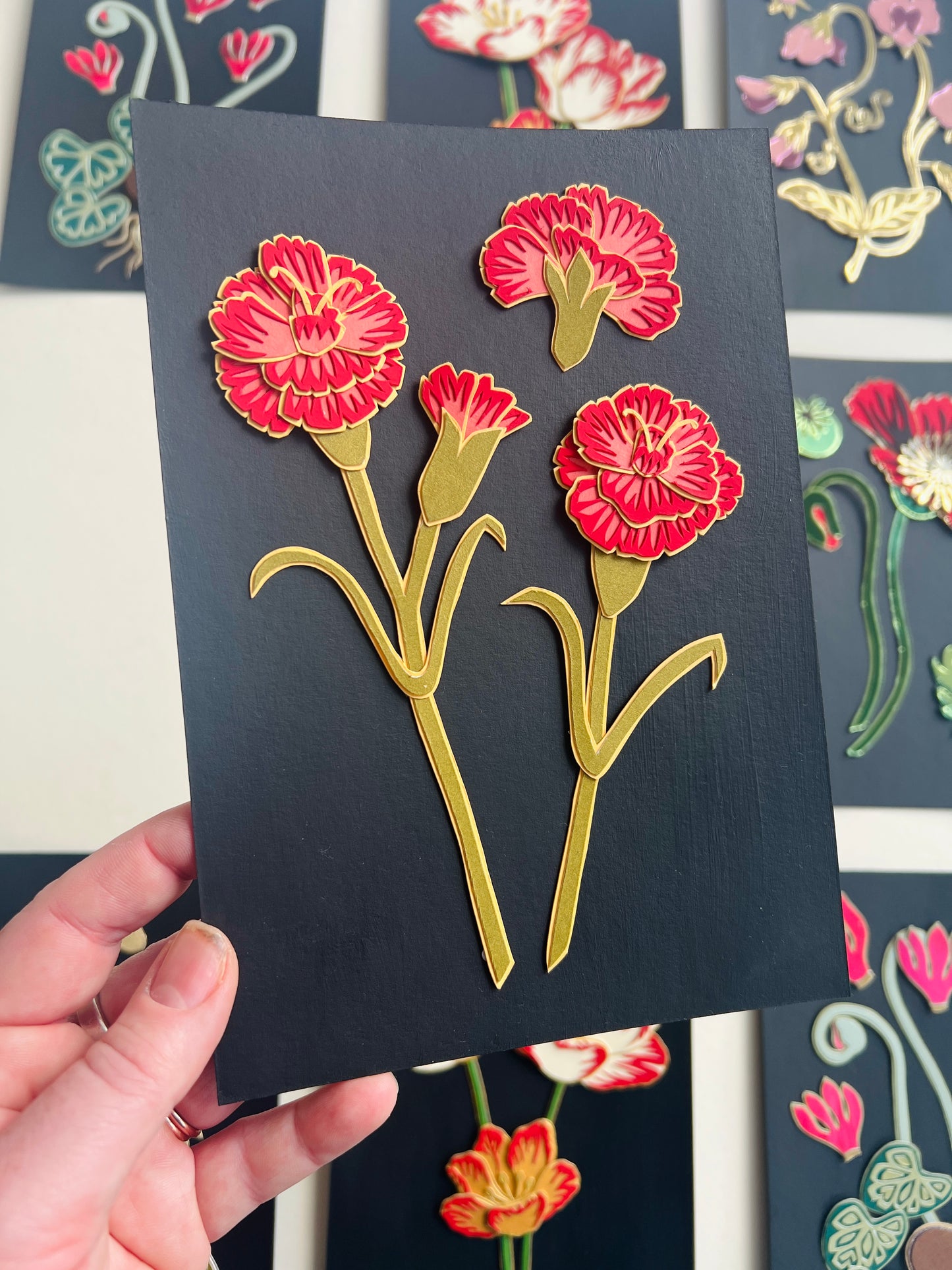 Red Carnations