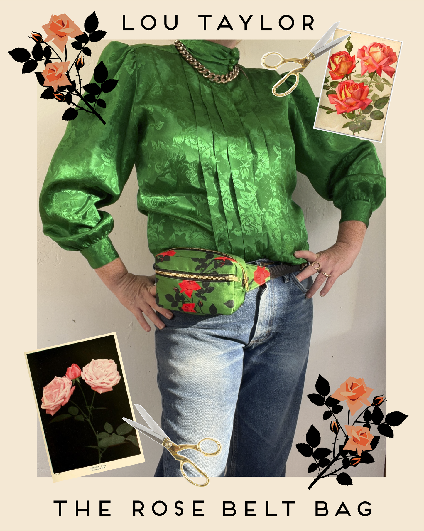 Rose Belt Bag