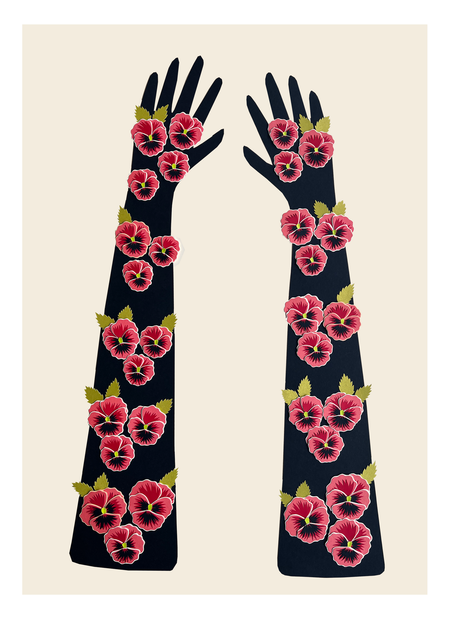 Gardening Gloves I (framed)