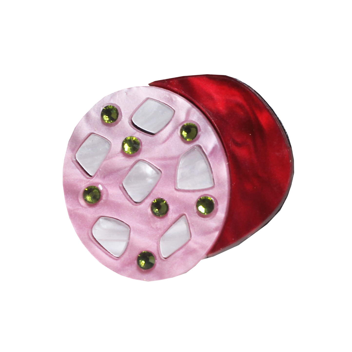 Mortadella brooch