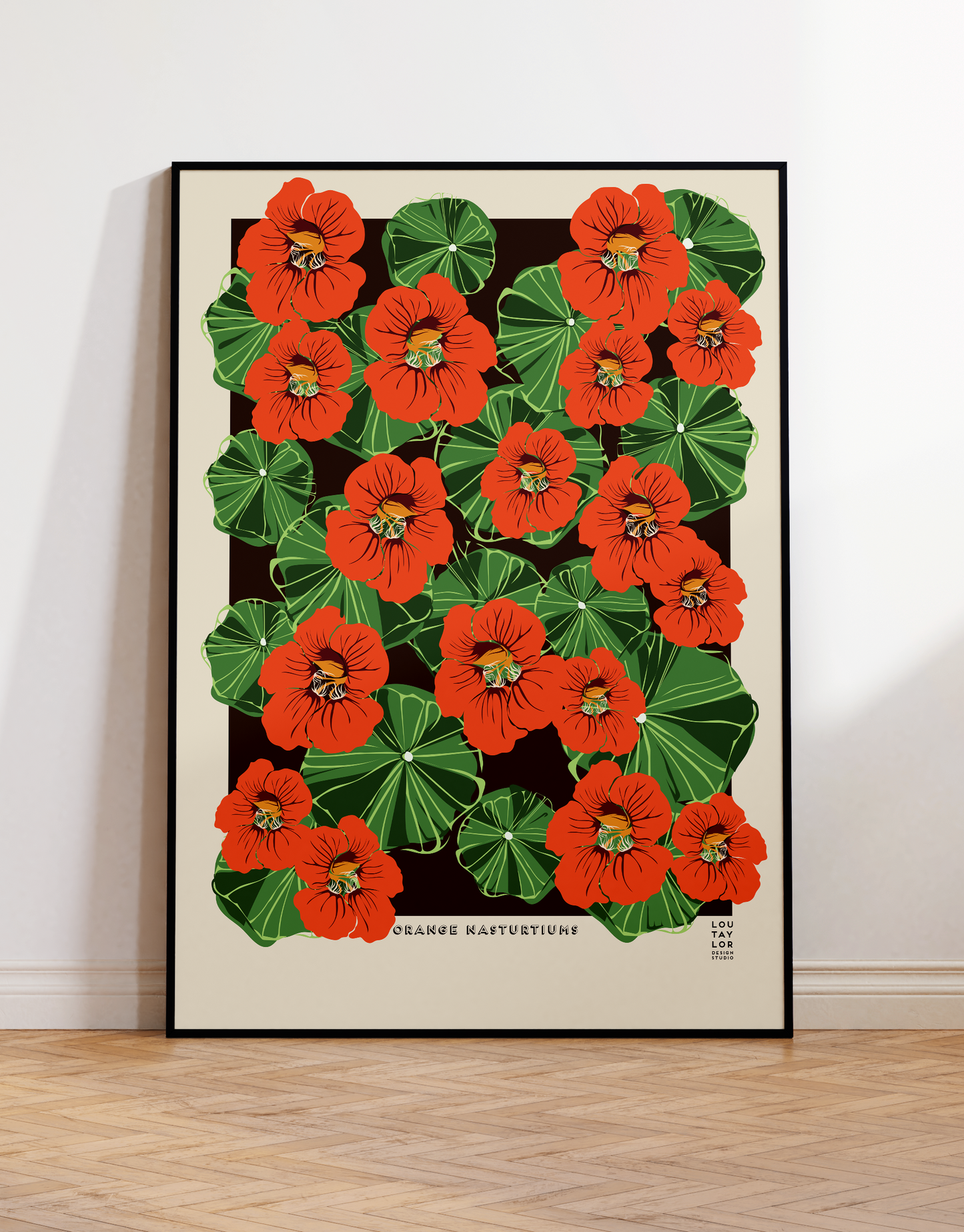 Orange Nasturtiums
