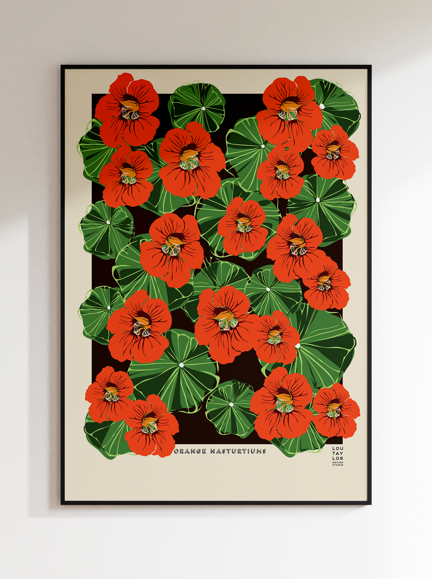 Orange Nasturtiums