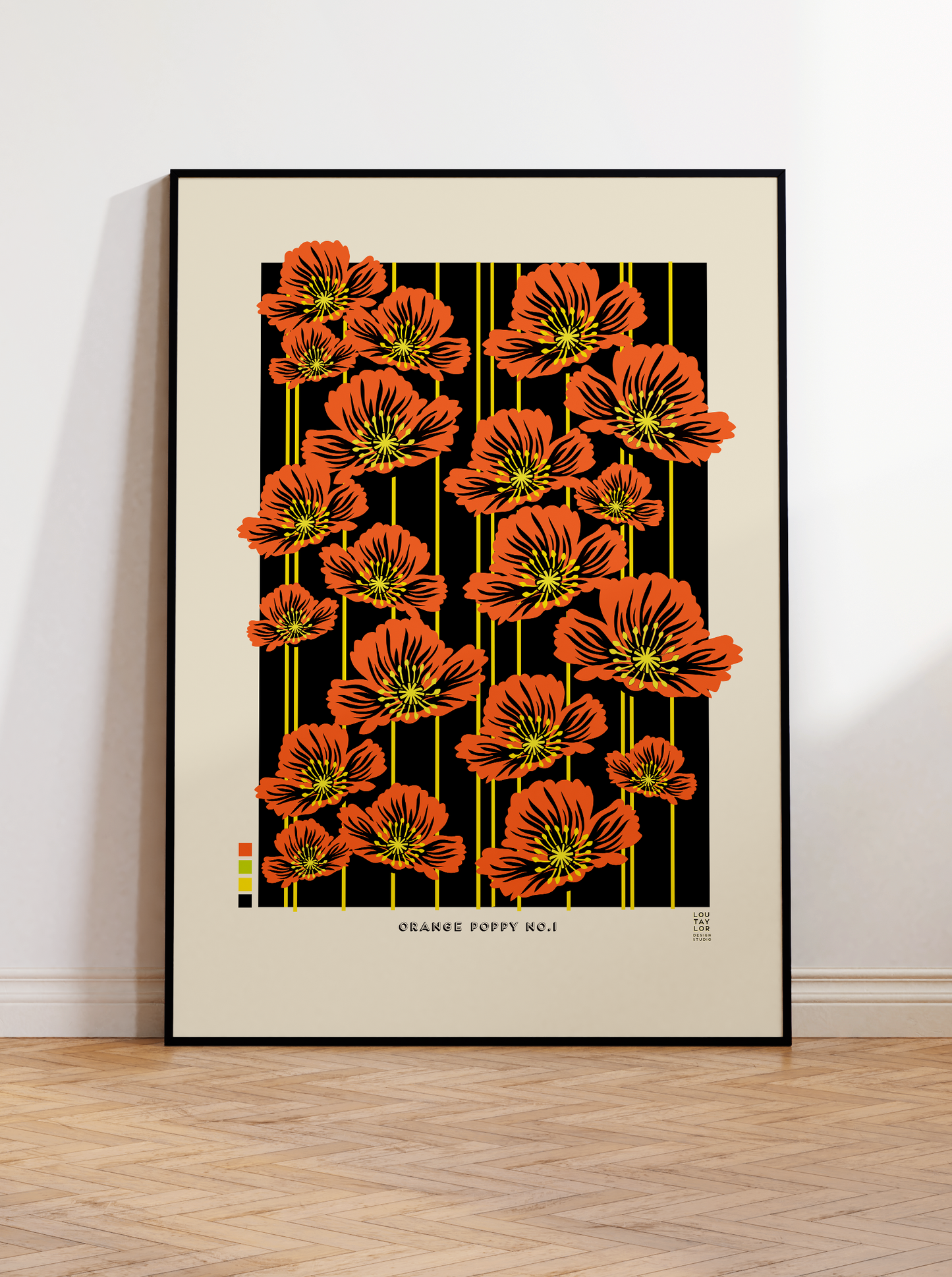 Orange Poppies No.1