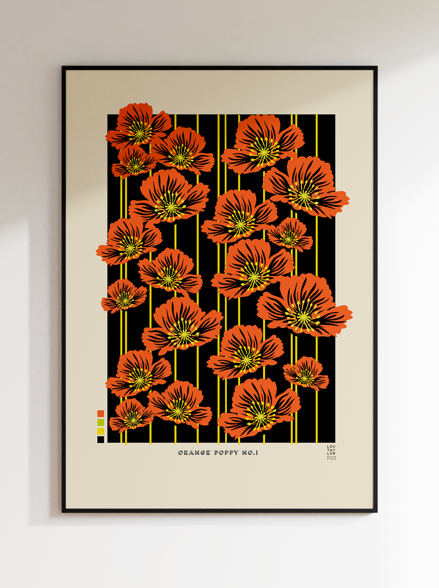 Orange Poppies No.1