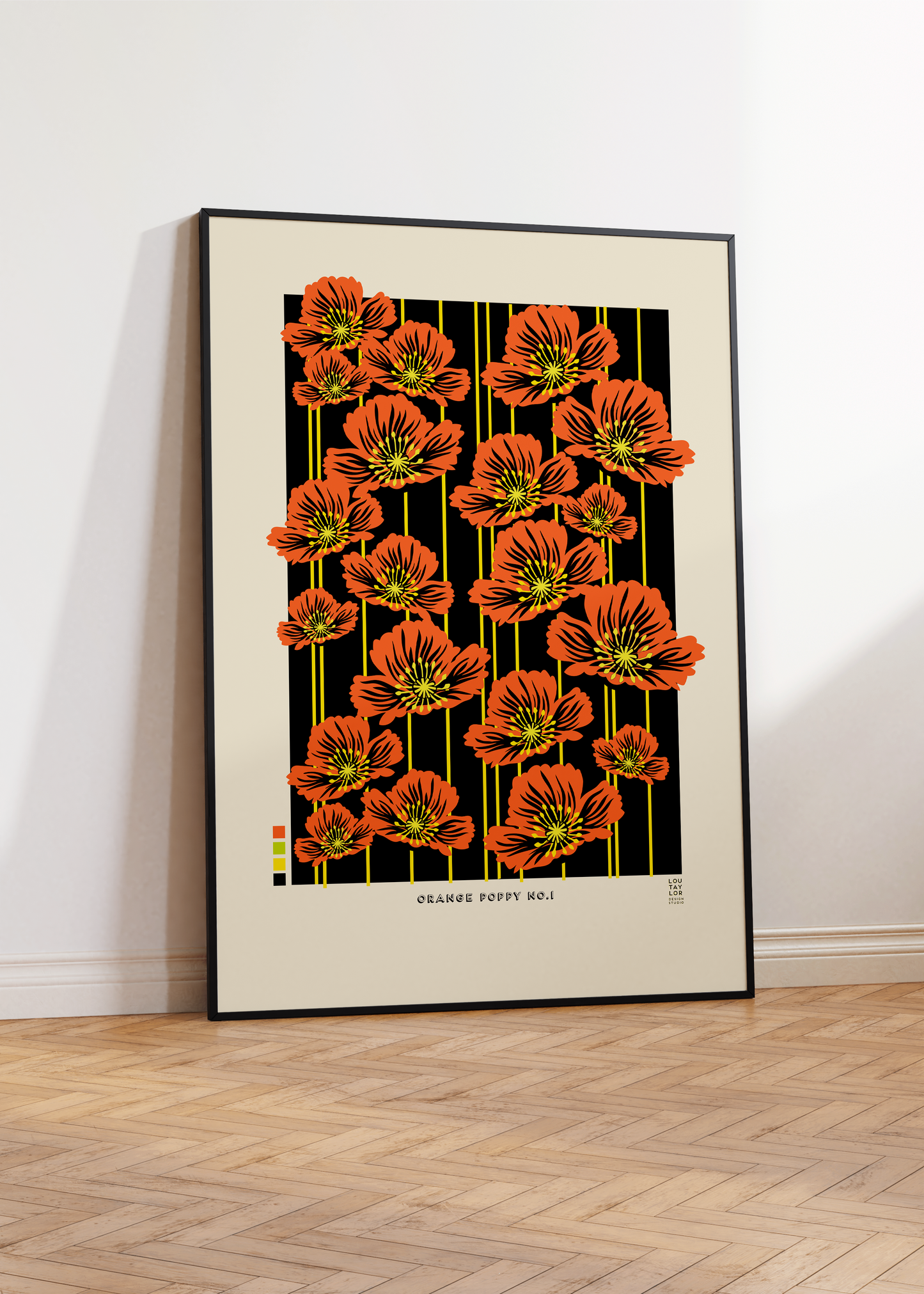 Orange Poppies No.1