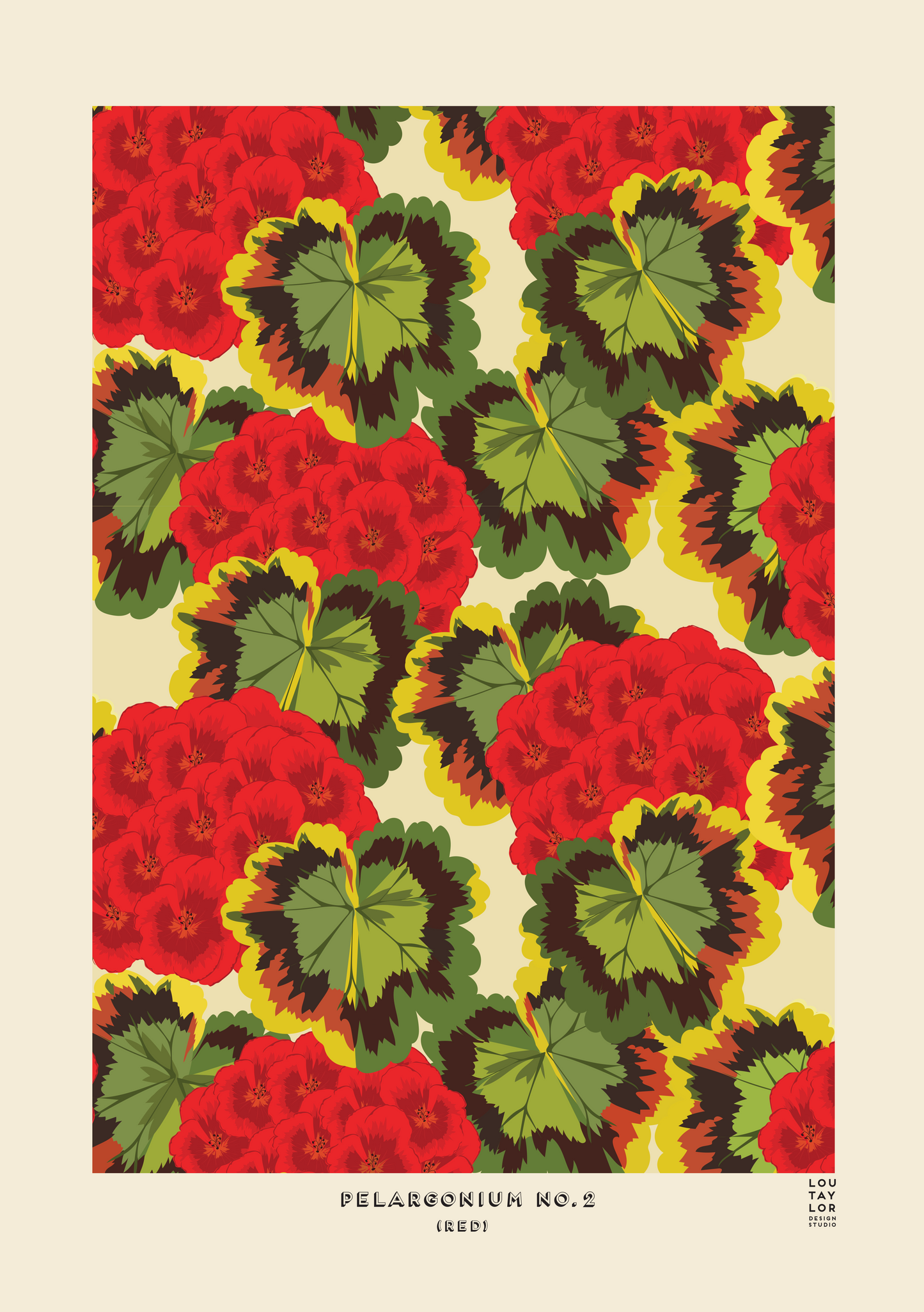 Pelargonium No.2 (Red)