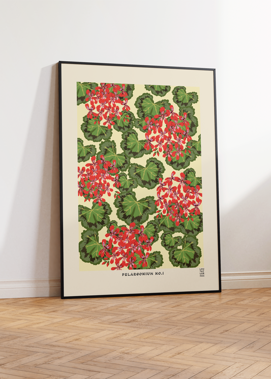 Pelargonium No.1 (Red)
