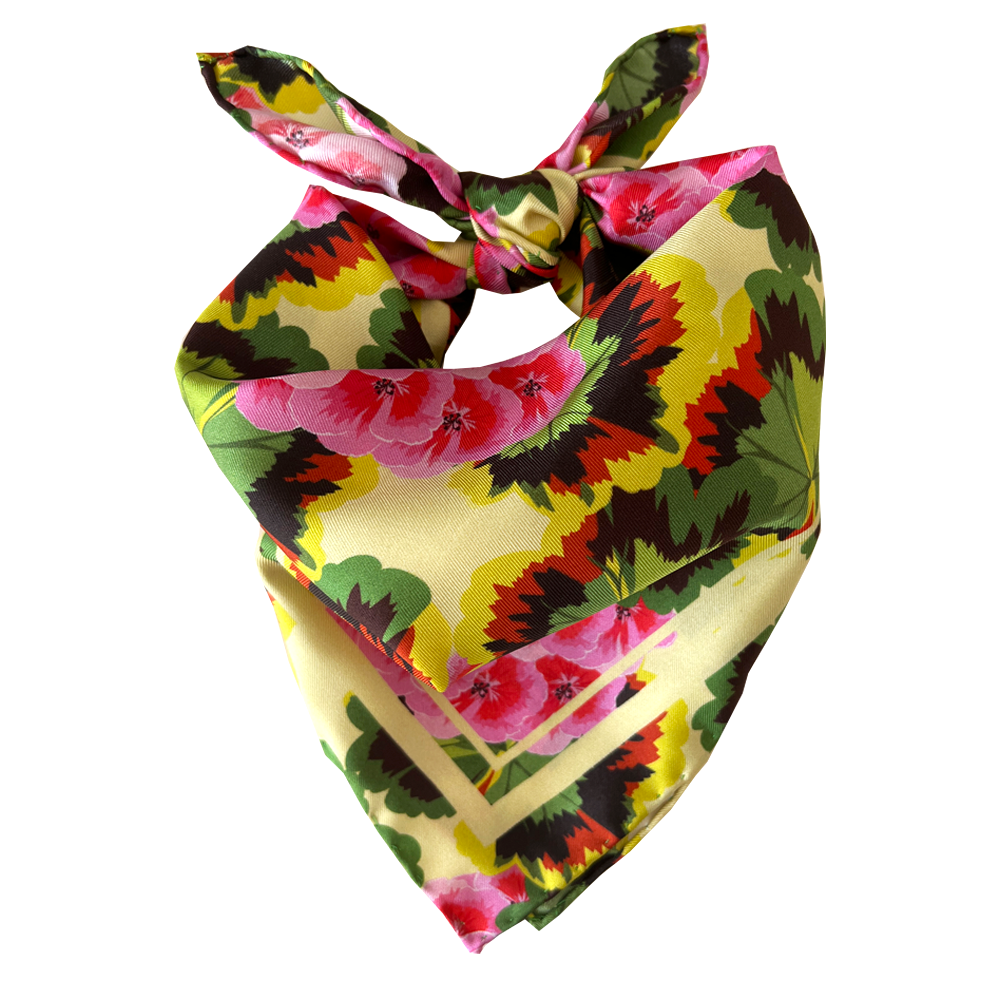 Pink Pelargonium Neckerchief