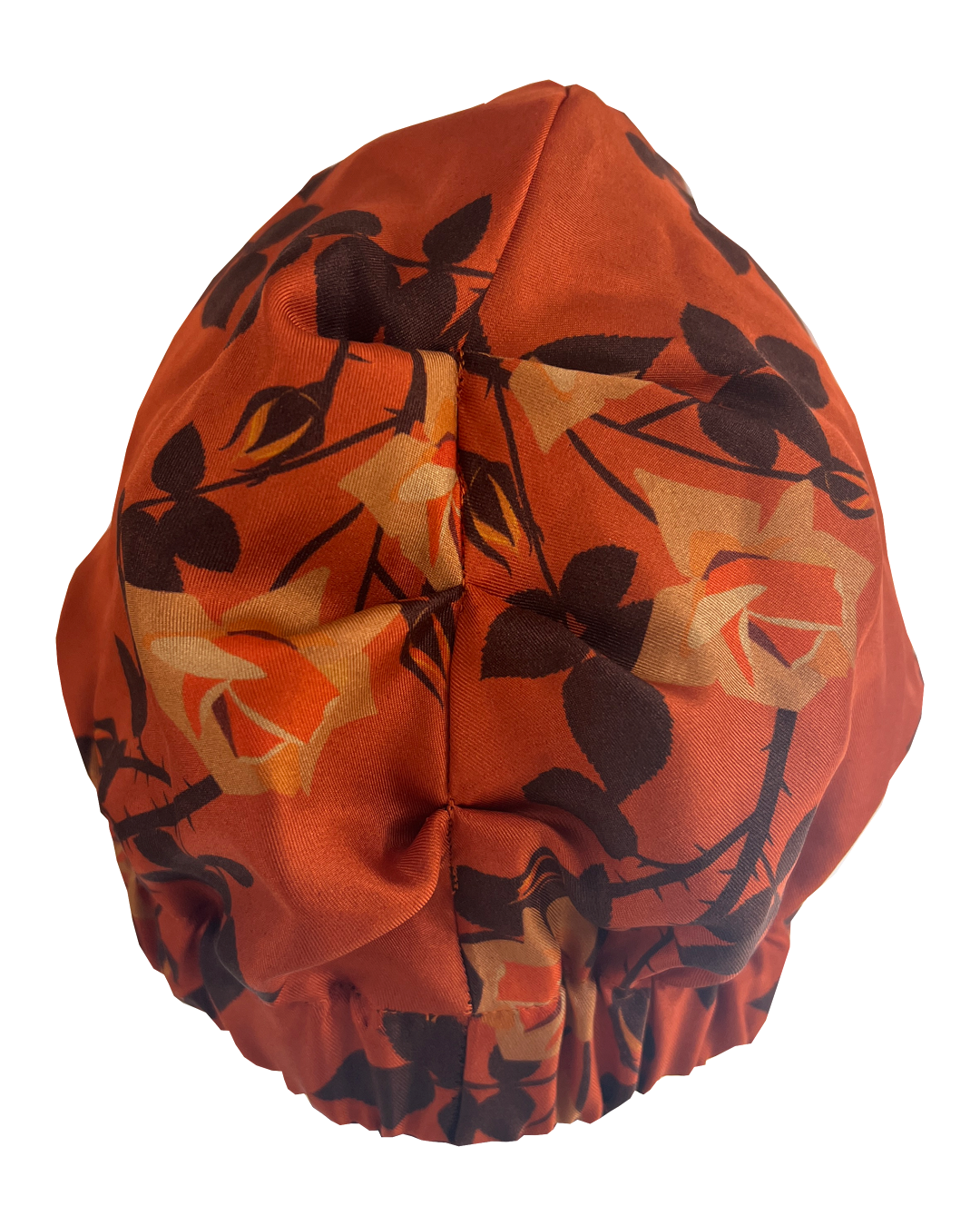 Silk turban - rusty rose
