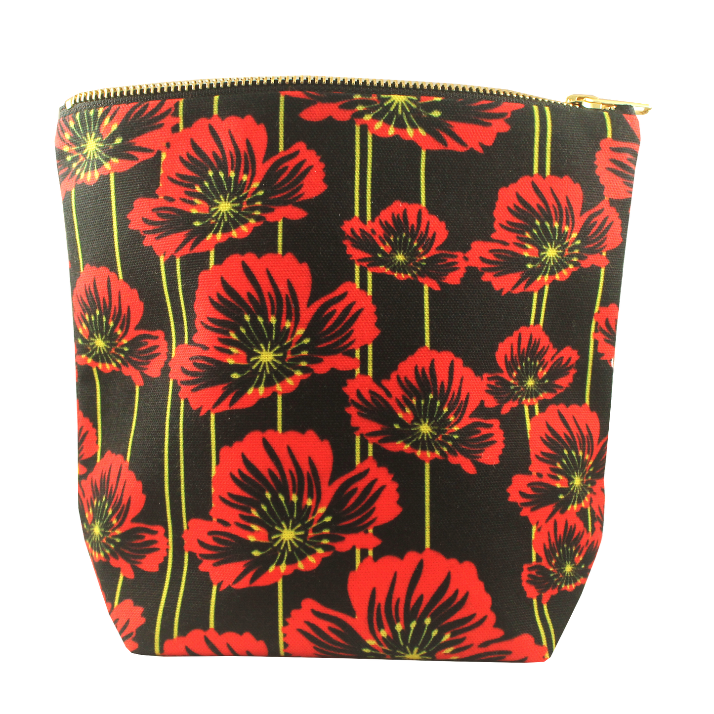 Red Poppies Make-up bag (large)