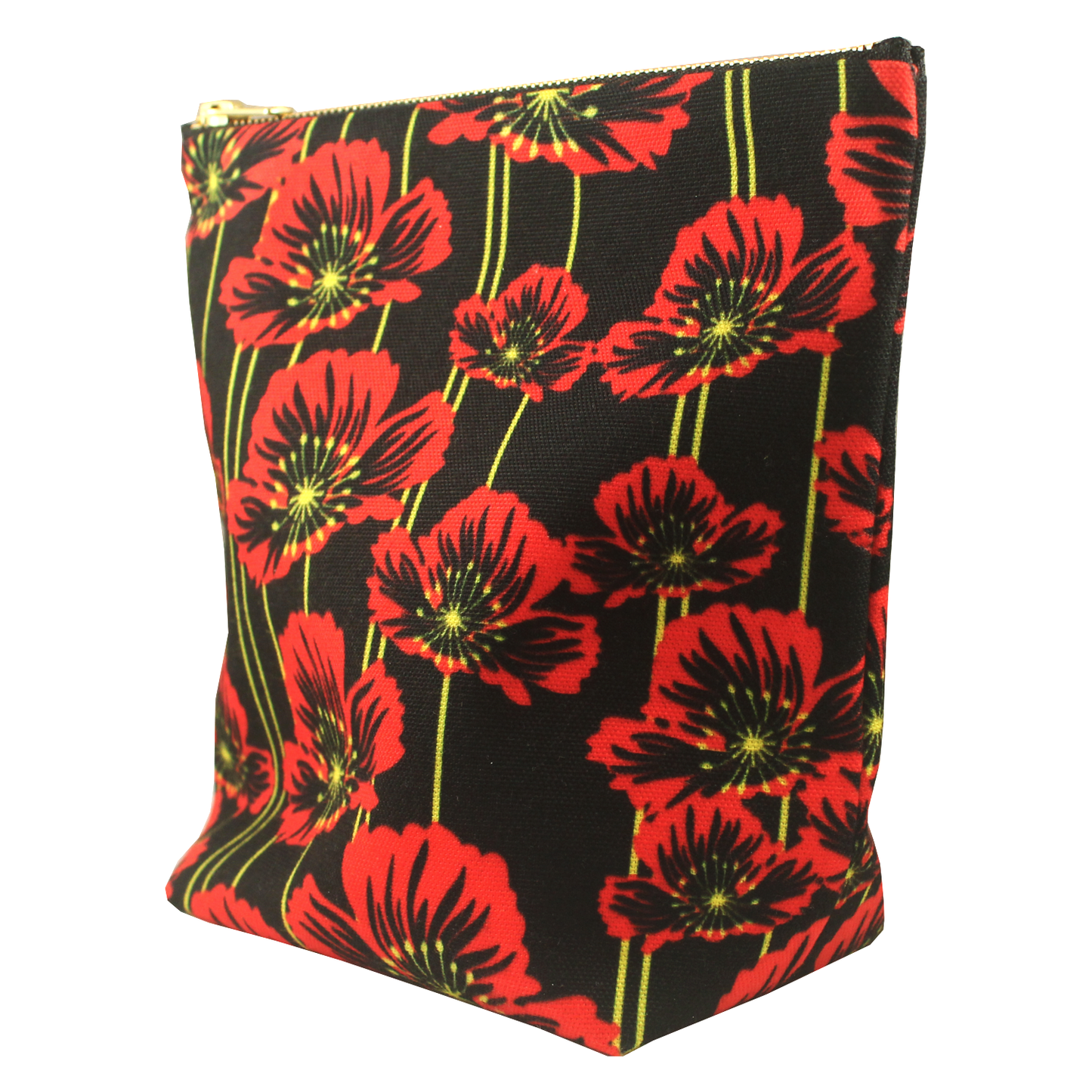 Red Poppies Make-up bag (large)