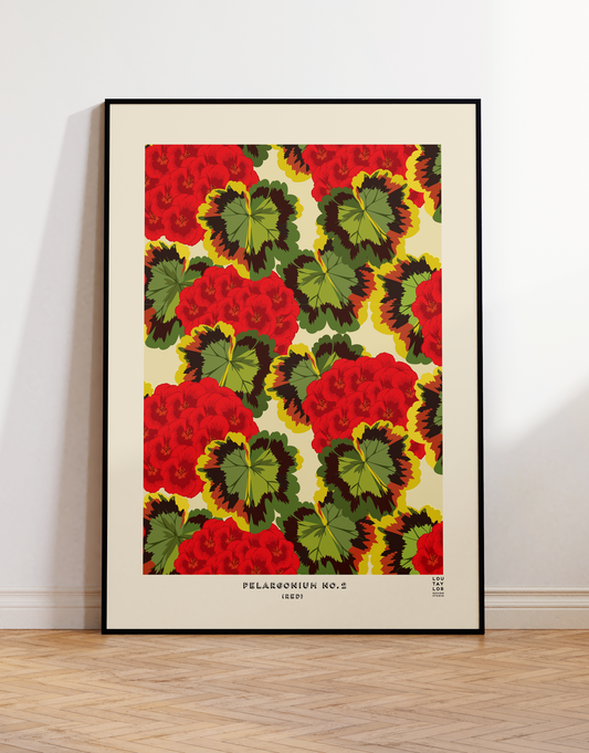 Pelargonium No.2 (Red)