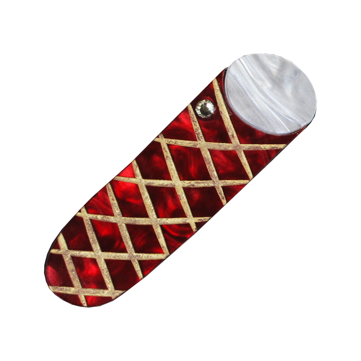 Salami brooch