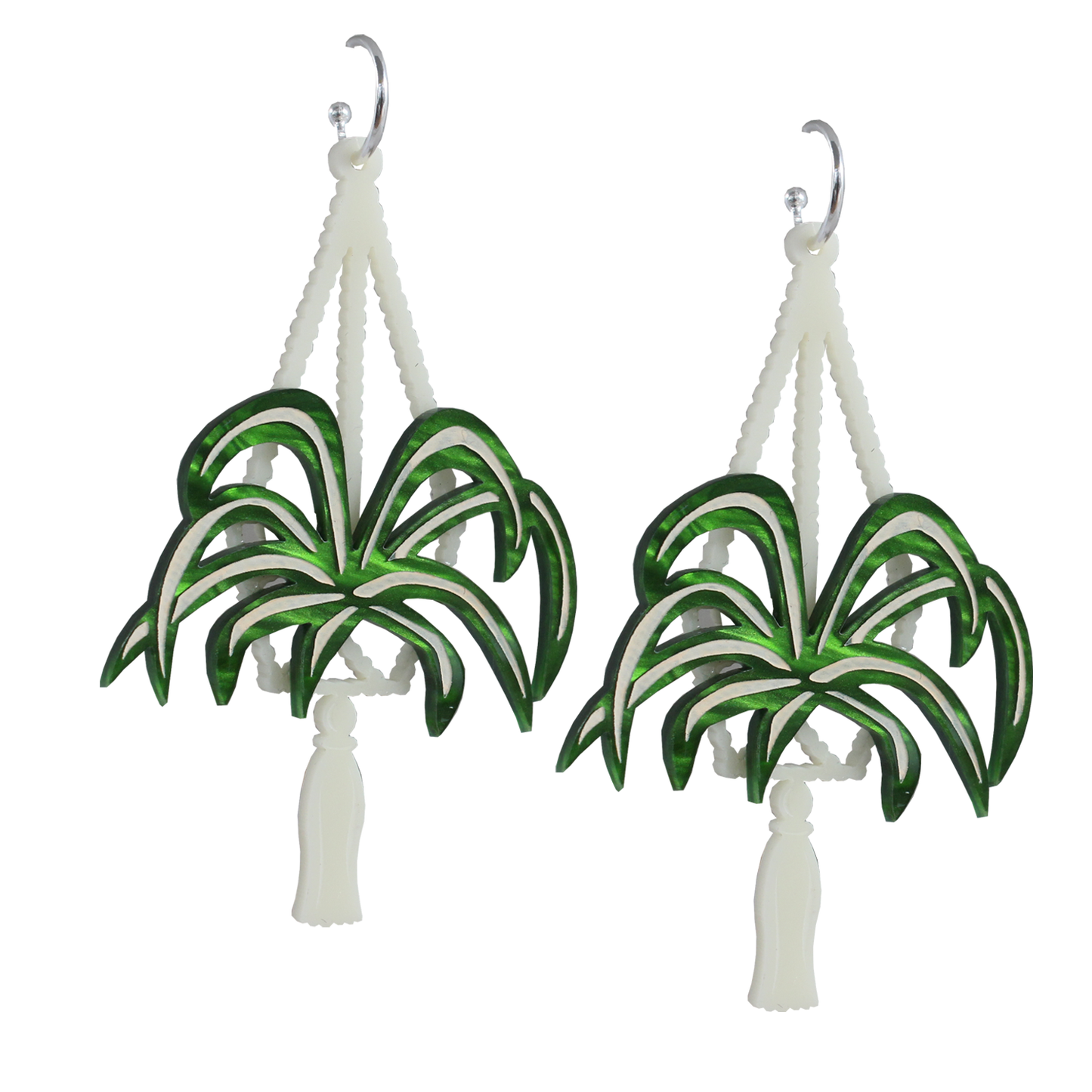 Spiderplant Ear-rings
