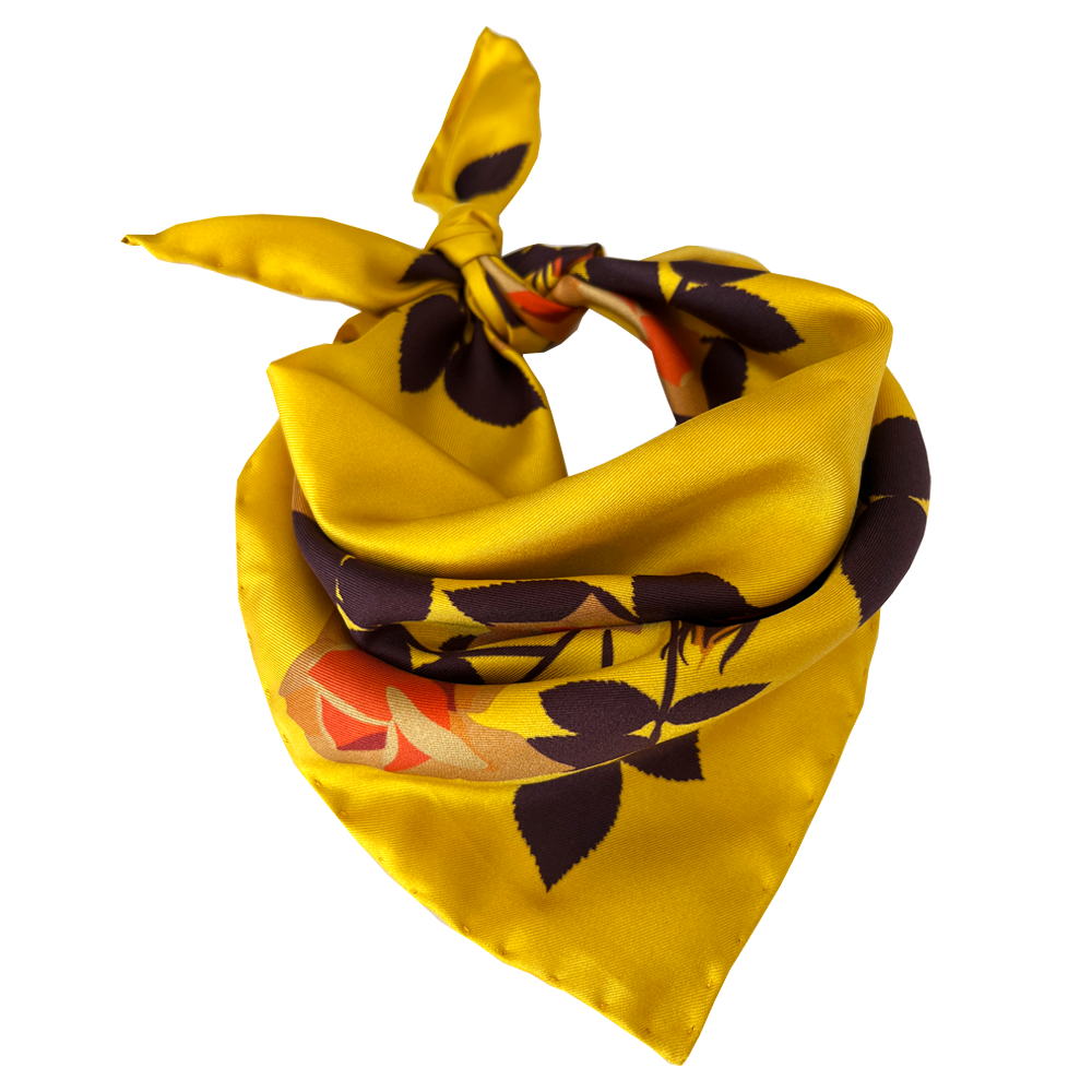 Yellow Roses Neckerchief