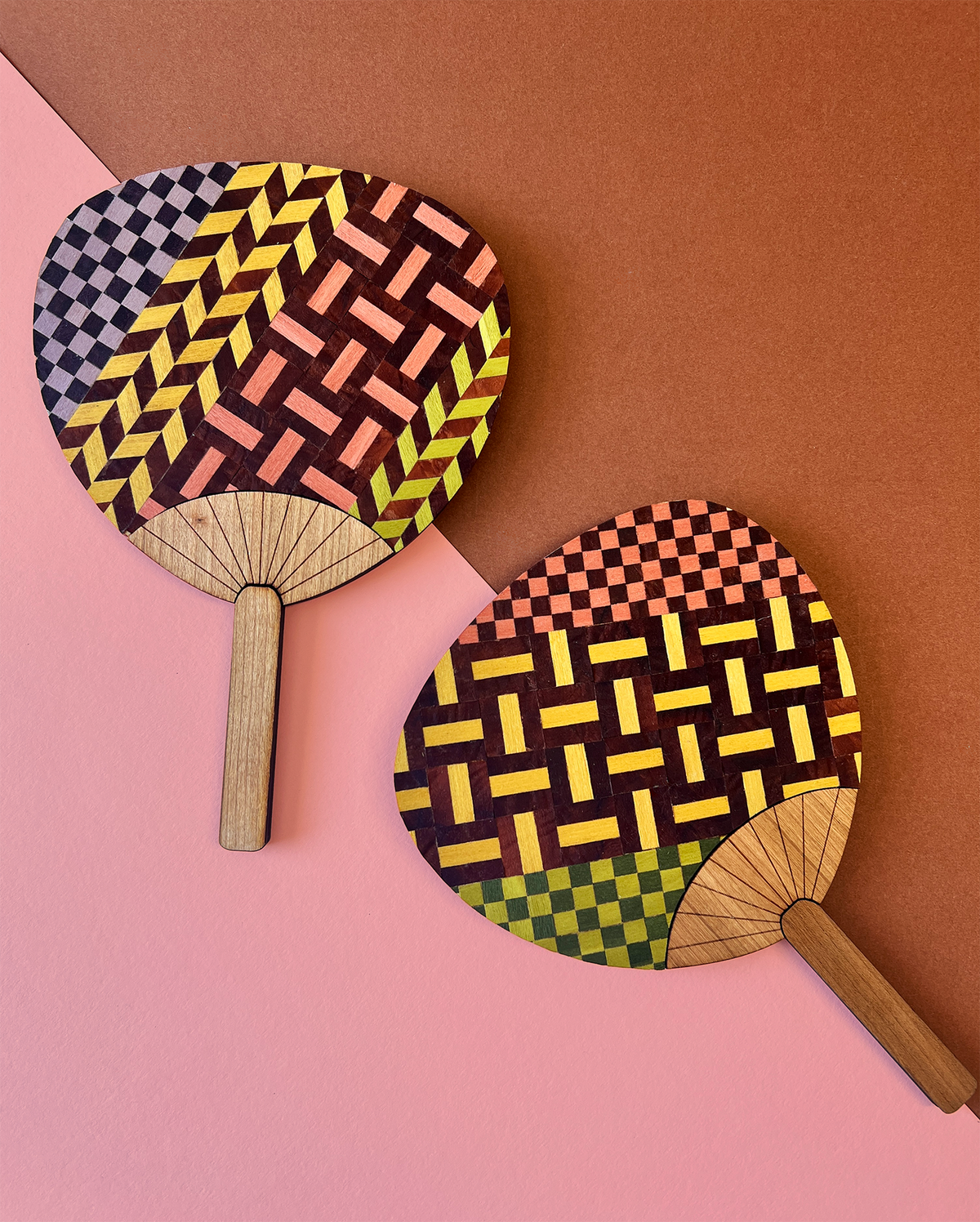 Palette Fan No.1 (pink)