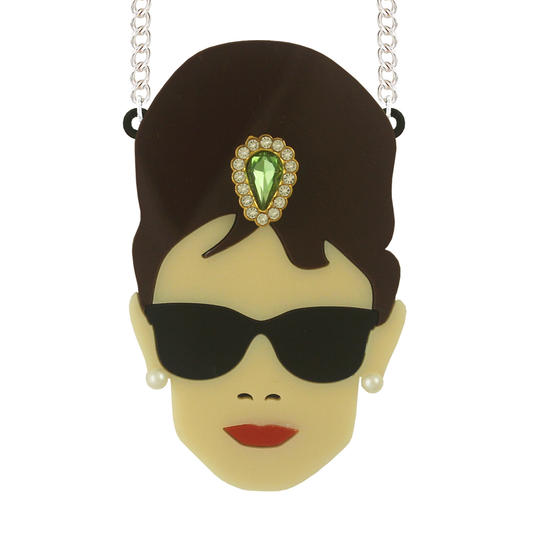 Audrey necklace (Breakfast at Tiffany's jewels)