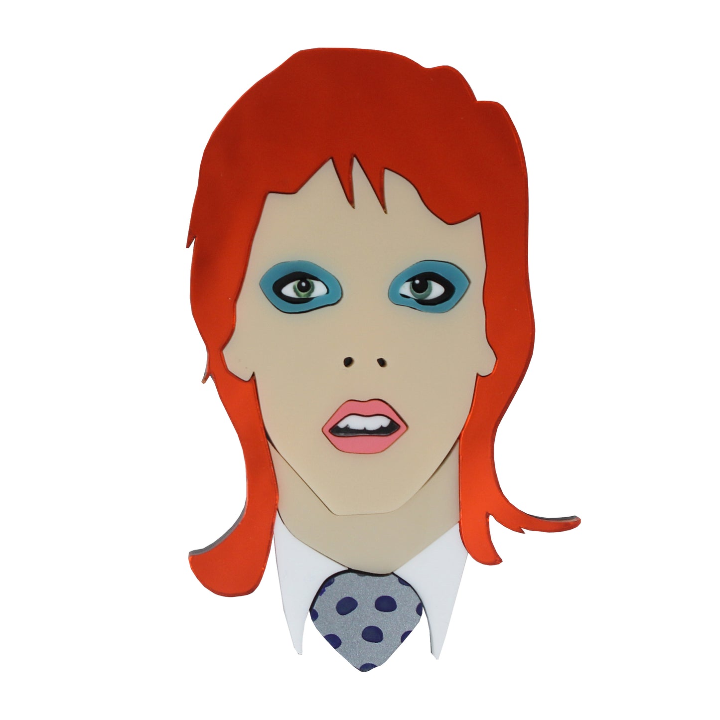 Bowie brooch