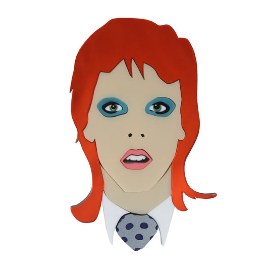 Bowie brooch