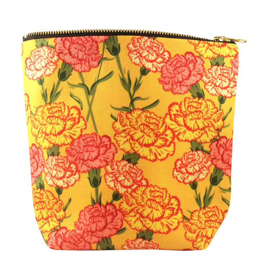 Carnations Make-up bag (large)