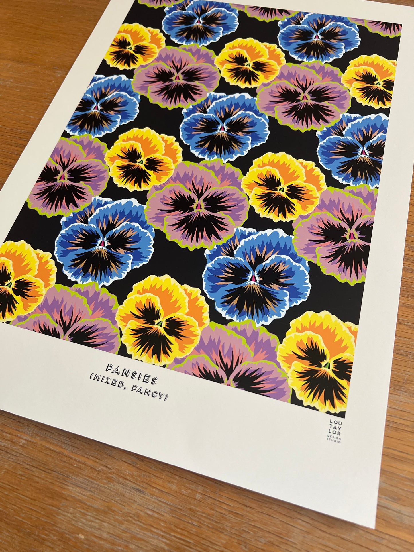 A3 Pansies (Mixed, Fancy)