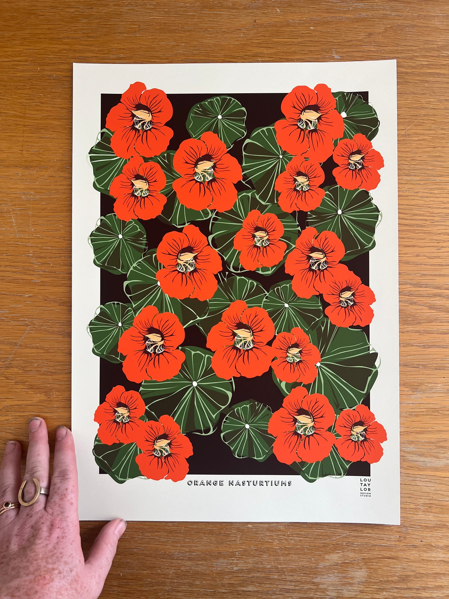A3 Nasturtiums