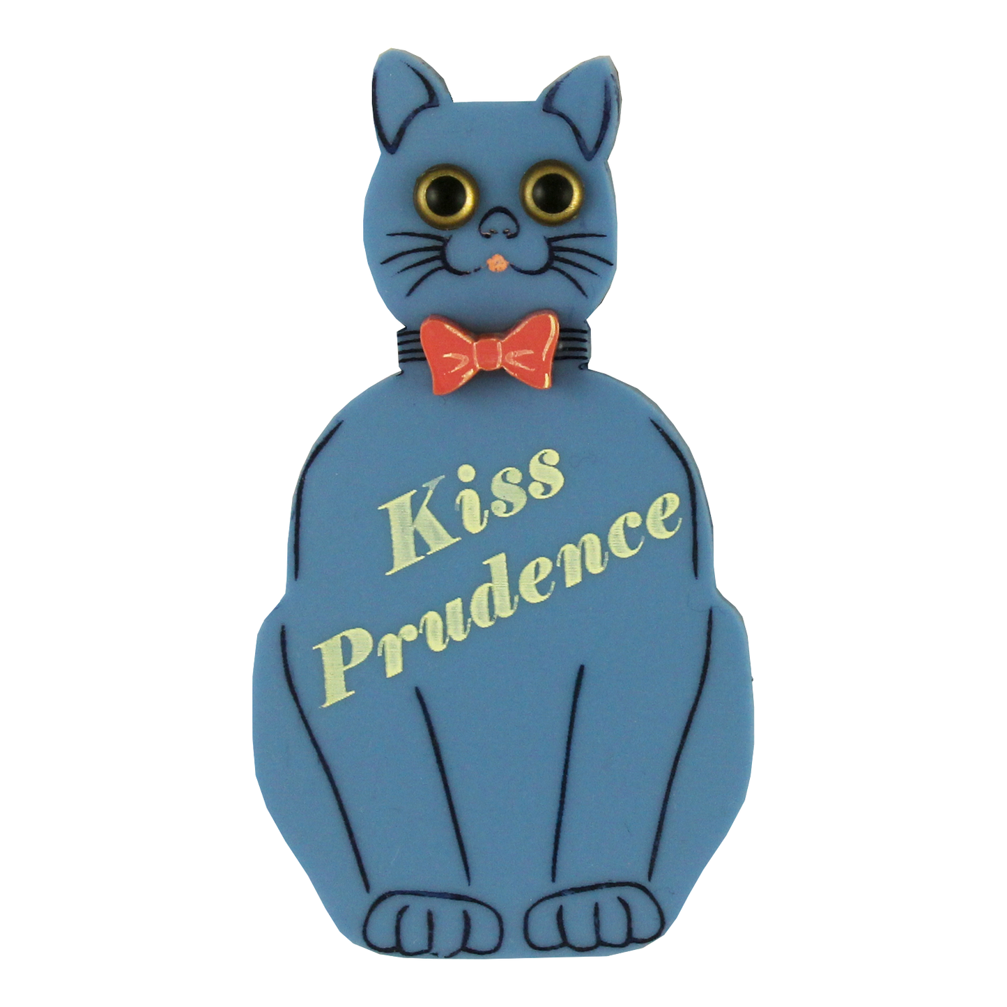 Kiss Prudence brooch