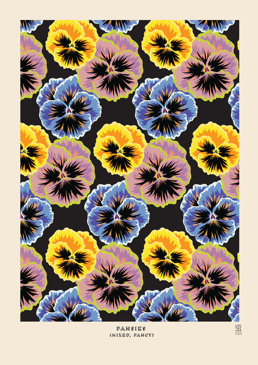 Pansies (Mixed,Fancy)
