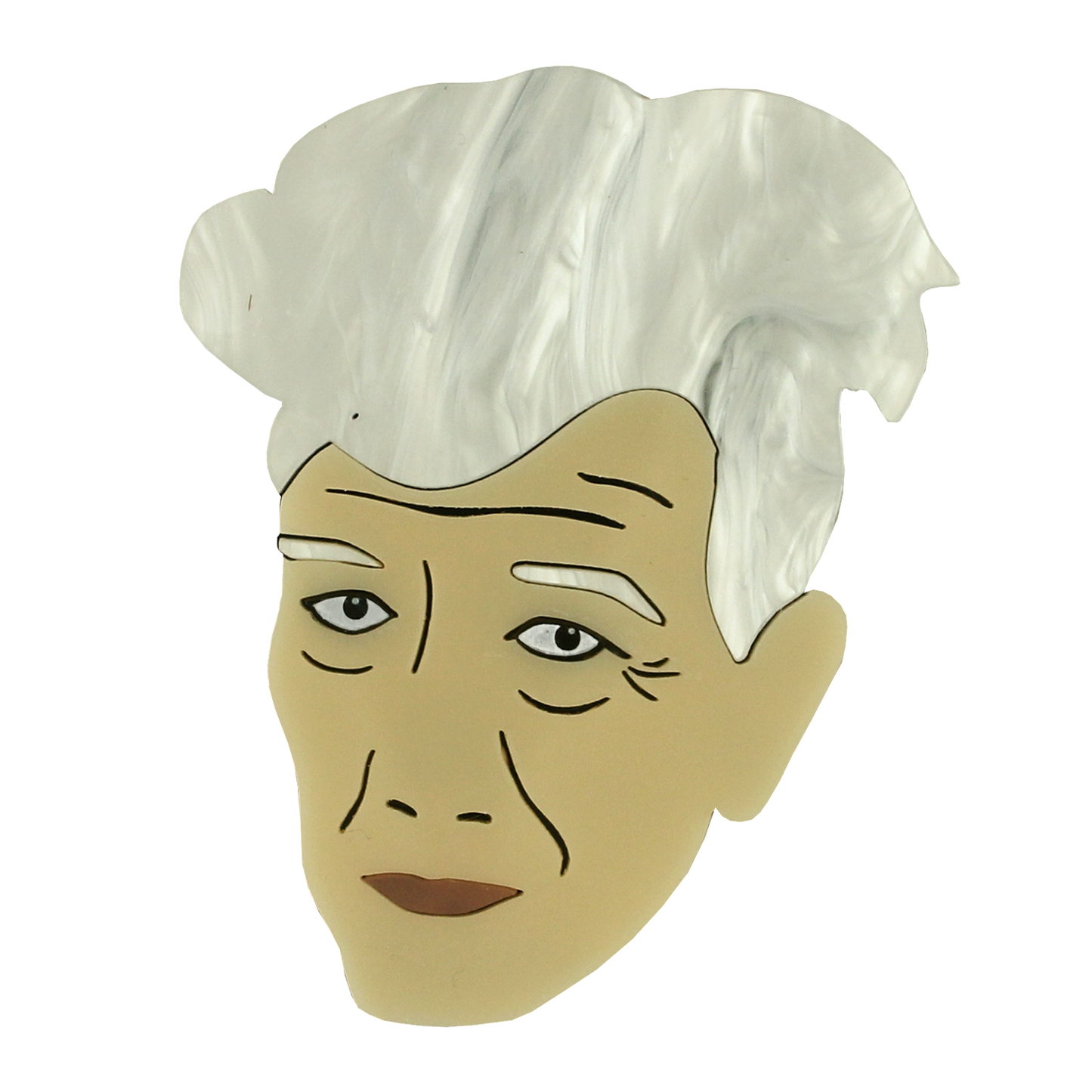 David Lynch brooch