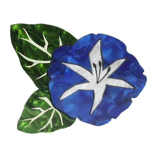 Morning Glory brooch