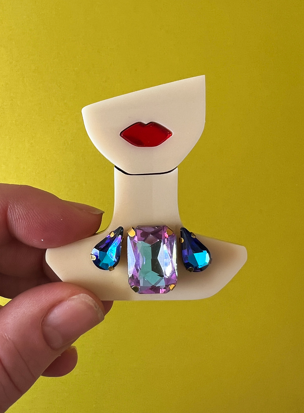 Necklace 2 -Massive blue bobbydazzler