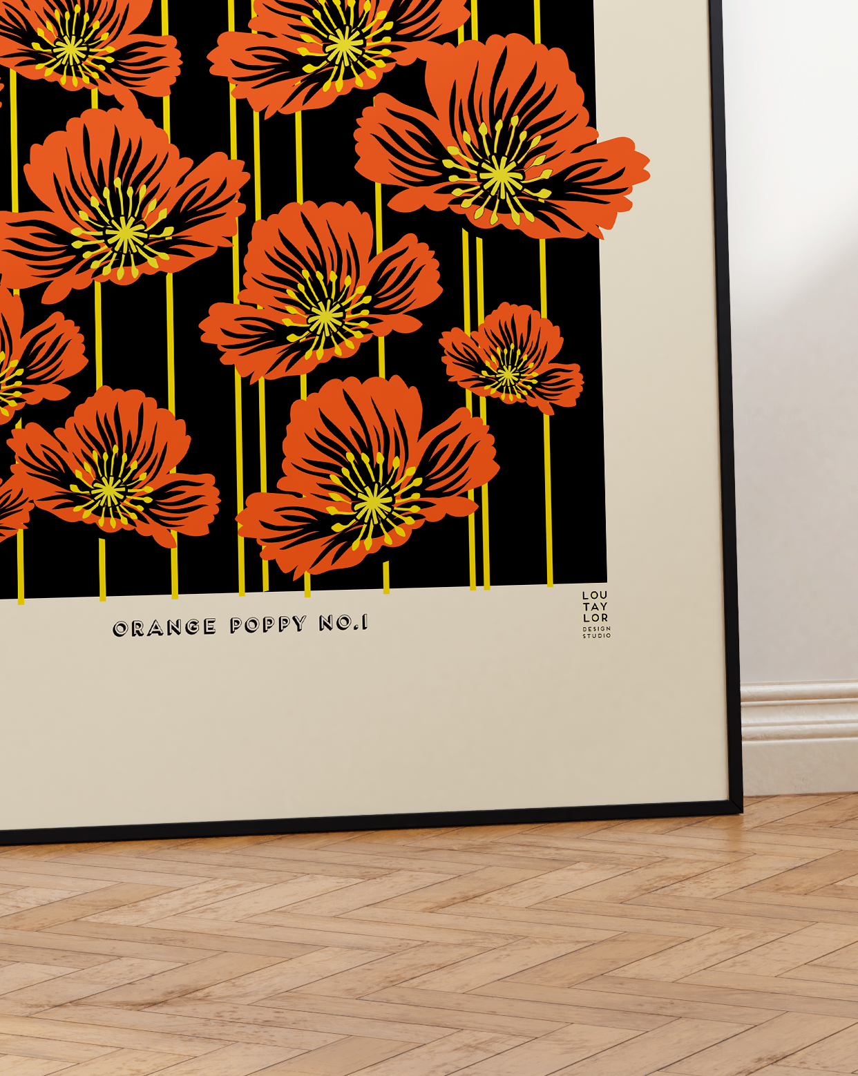Orange Poppies No.1