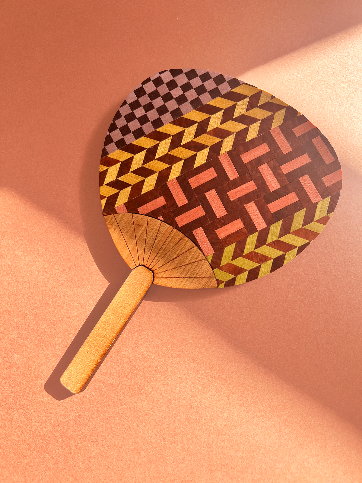 Palette Fan No.1 (pink)