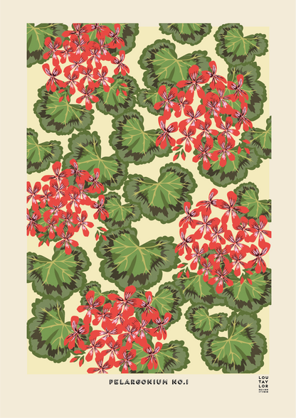 Pelargonium No.1 (Red)