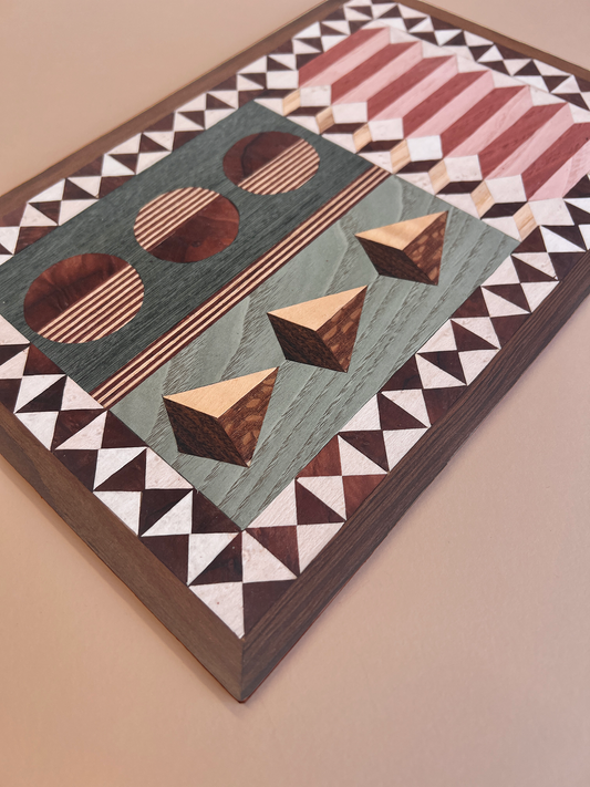 Quilt No.14 Pyramids