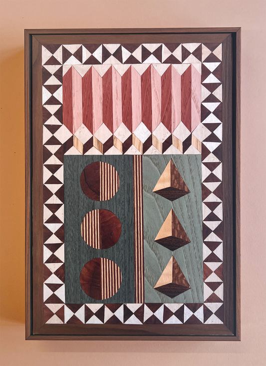 Quilt No.14 Pyramids