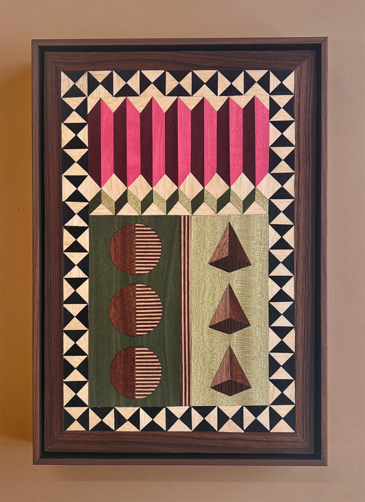 Quilt No.13 Pyramids