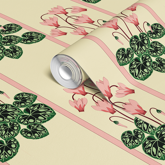 Cyclamen wallpaper