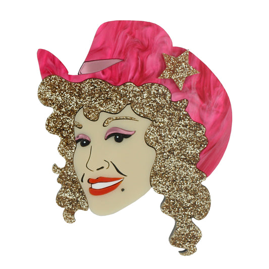Dolly Parton brooch