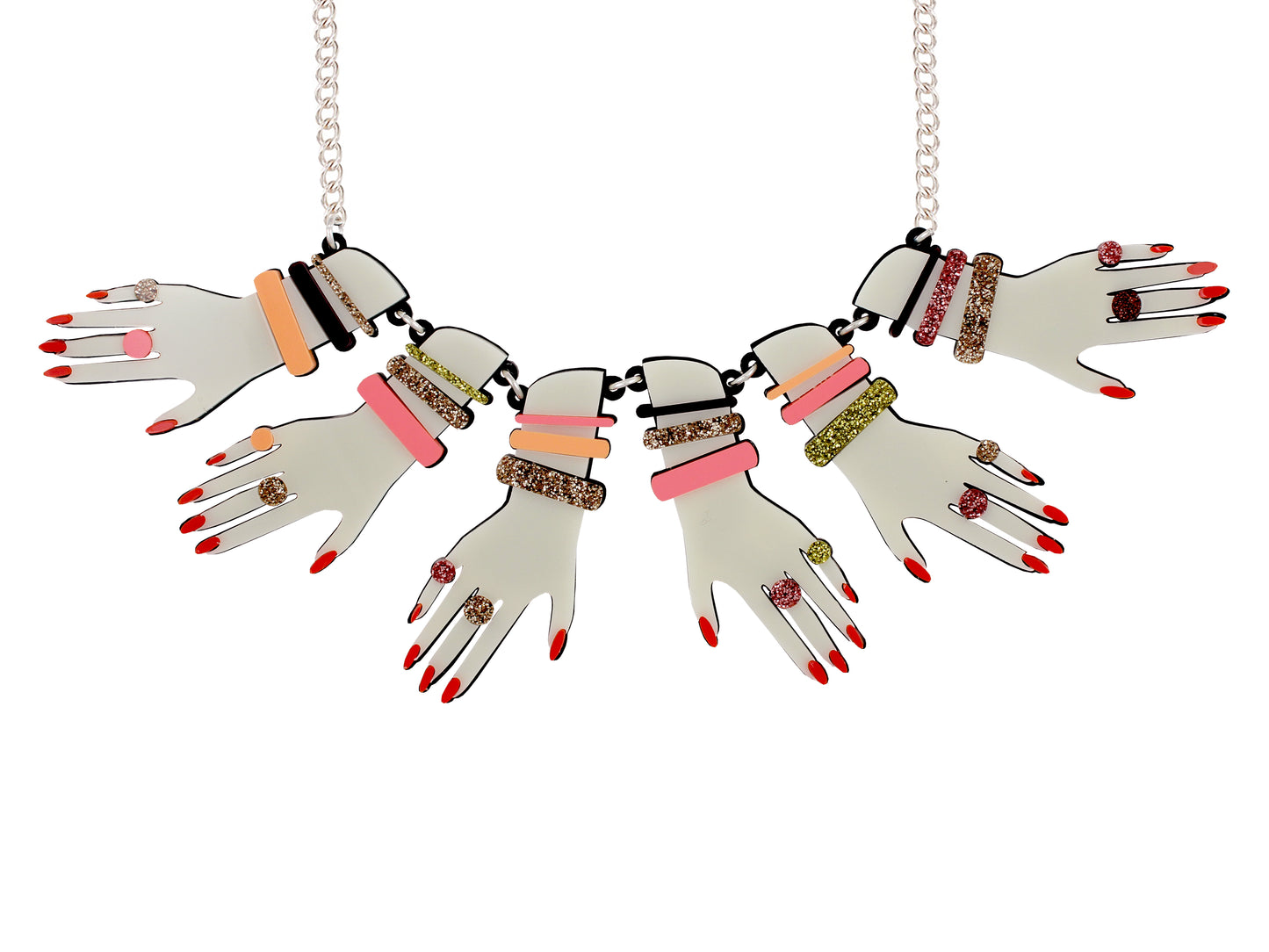 Limited Edition hand necklace